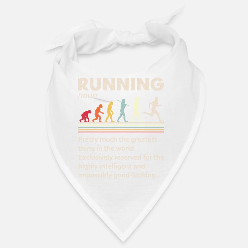 Running Evolution Définition amusante pour les coureurs Bandana