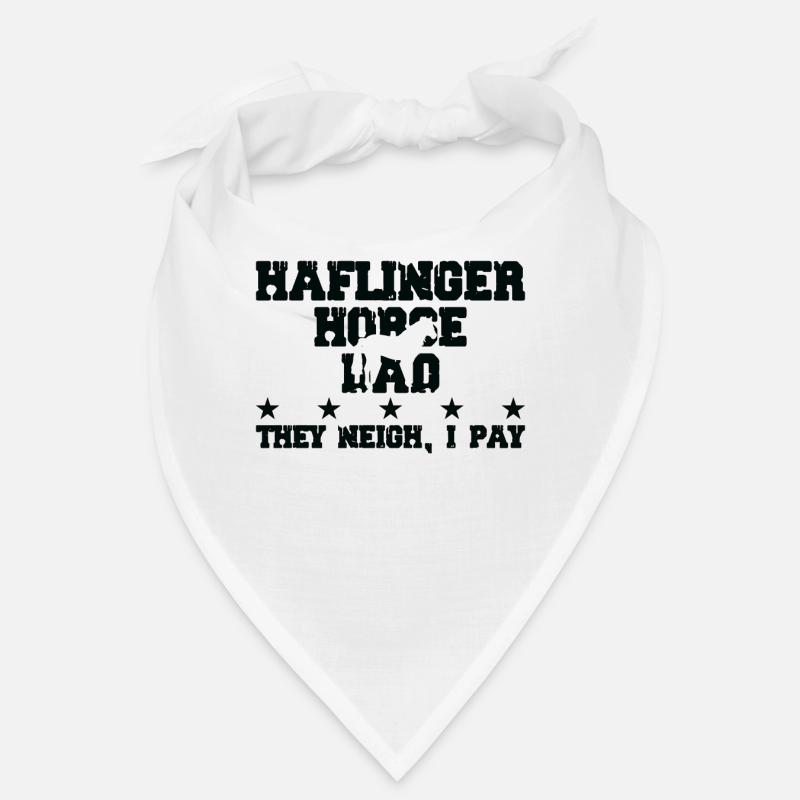 Pferdevater - Haflinger Pferd Bandana