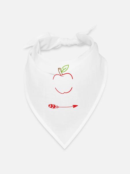 Sonderpädagogik Beruf Lehrer Sonderpädagoge - Bandana - Weiß - Vorne