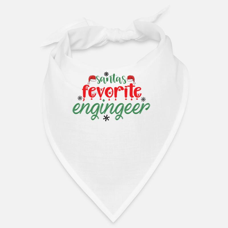 Santa's dearest engineer gift Bandana