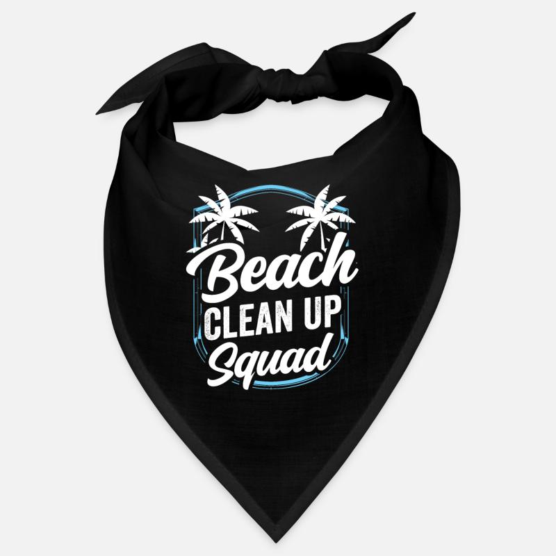 Beach Clean Up Squad Beach Nettoyage de plage Bandana
