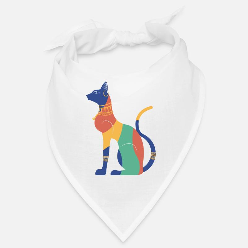 Bastet Chat égyptien Egypte Pyramide Bandana