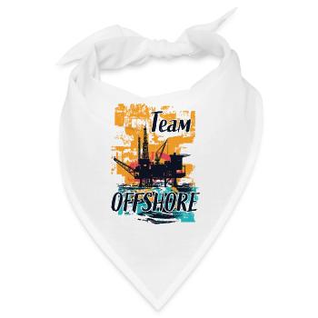 Team Offshore Life - Bandana - Weiß - Vorne