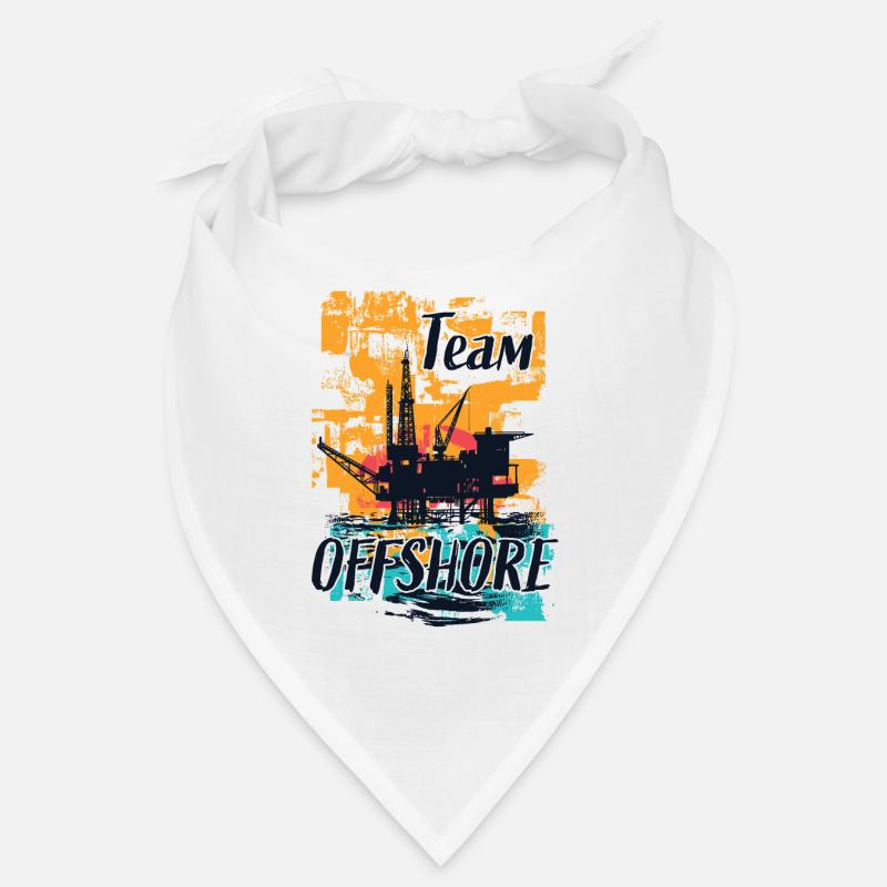 Team Offshore Life - Bandana - Weiß