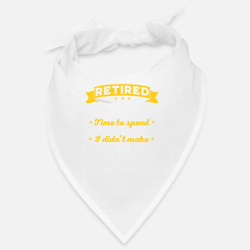 Maler in Rente, Ruhestand Geschenk Bandana