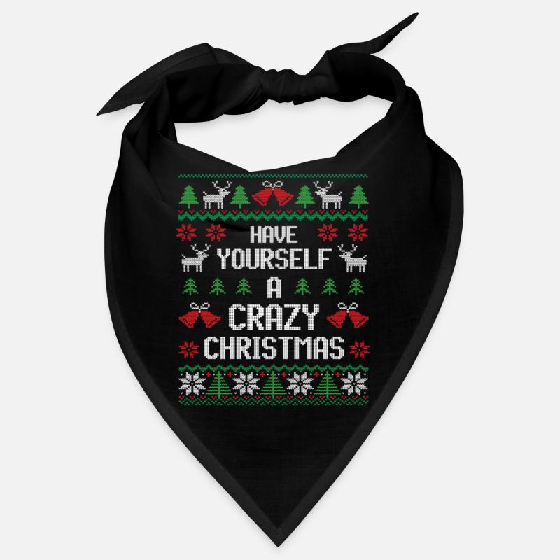 Have Yourself A Crazy Christmas Festive Introvert Bandana
