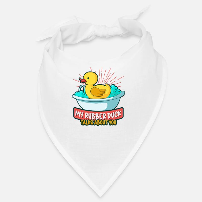 Gummiente Gummienten Entenliebhaber Badezimmer Bandana