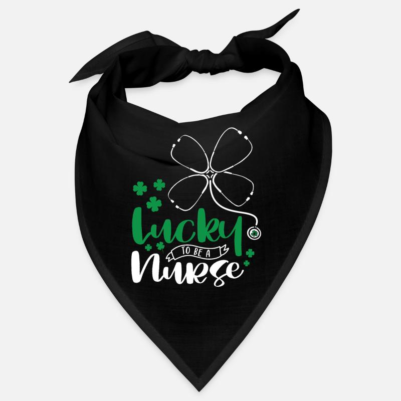 Lucky To Be A Nurse Bandana