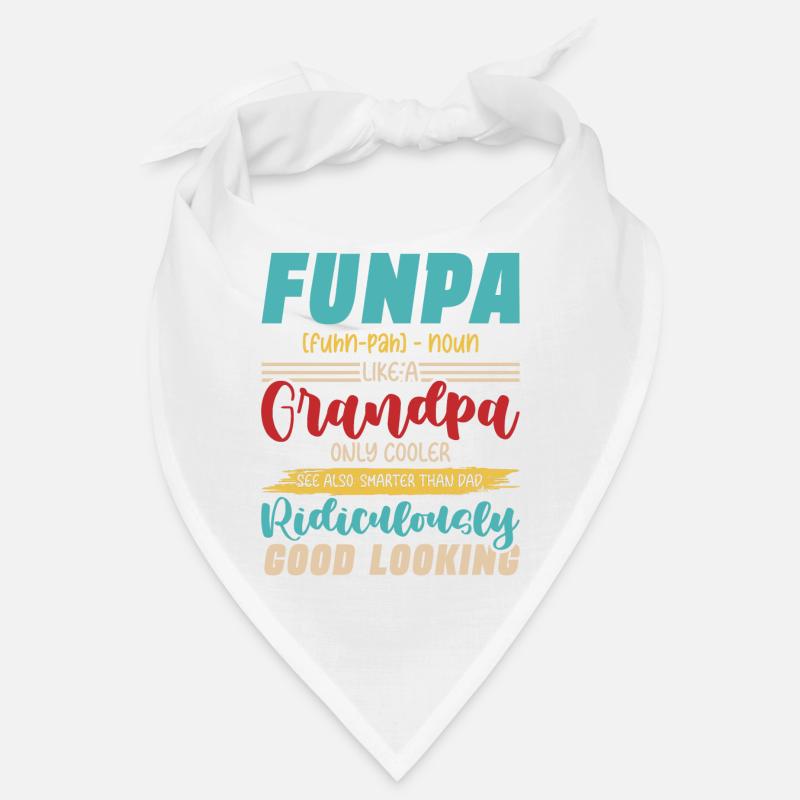 Définition de Funpa comme un grand-père seulement plus cool Bandana