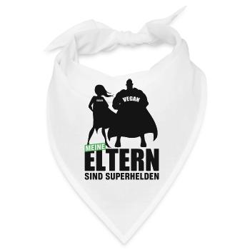Meine Eltern sind Superhelden - Bandana - Weiß - Vorne
