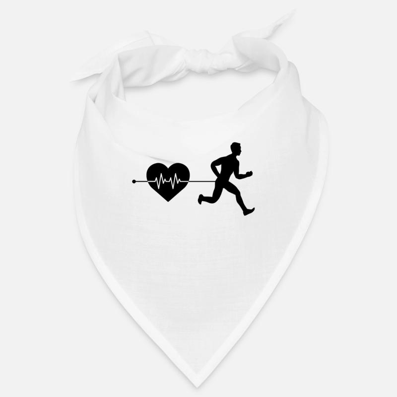 Joggen Herzschlag Bandana