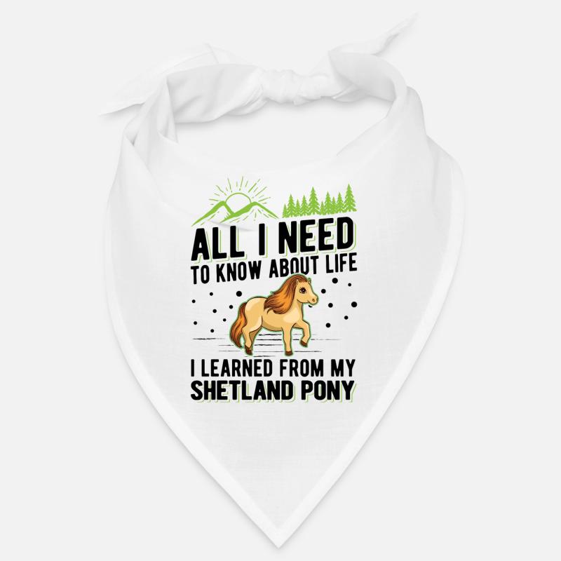 Shetlandpony Shetland-Pony Shetty Bandana