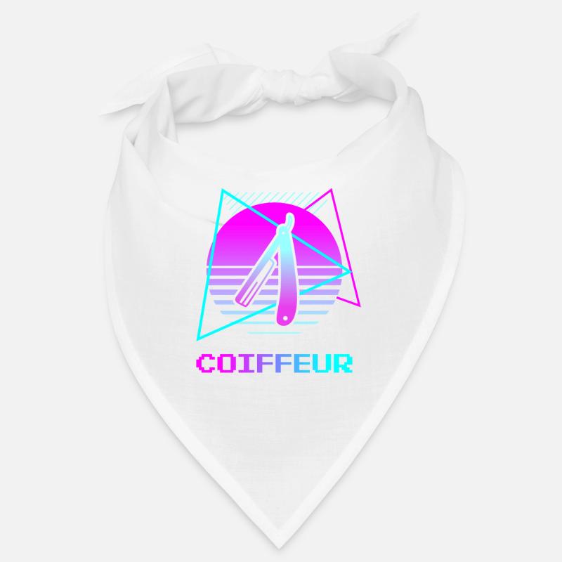 Retro Coiffeur Coiffure Bandana