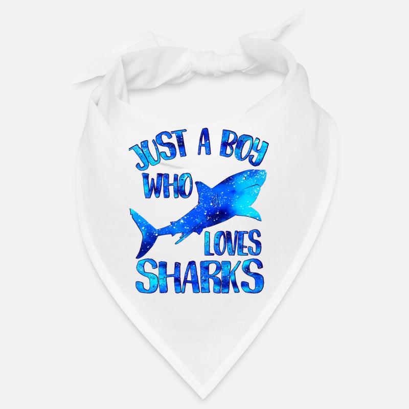 Juste un garçon qui aime les requins Bandana