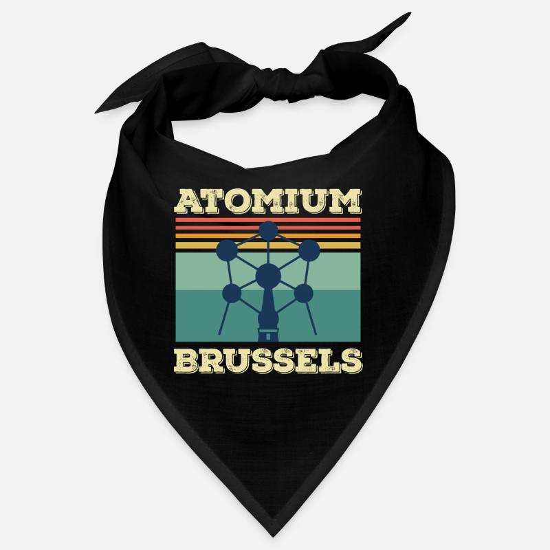 Brussels Atomium Heartbeat Atomic nucleus Science Bandana