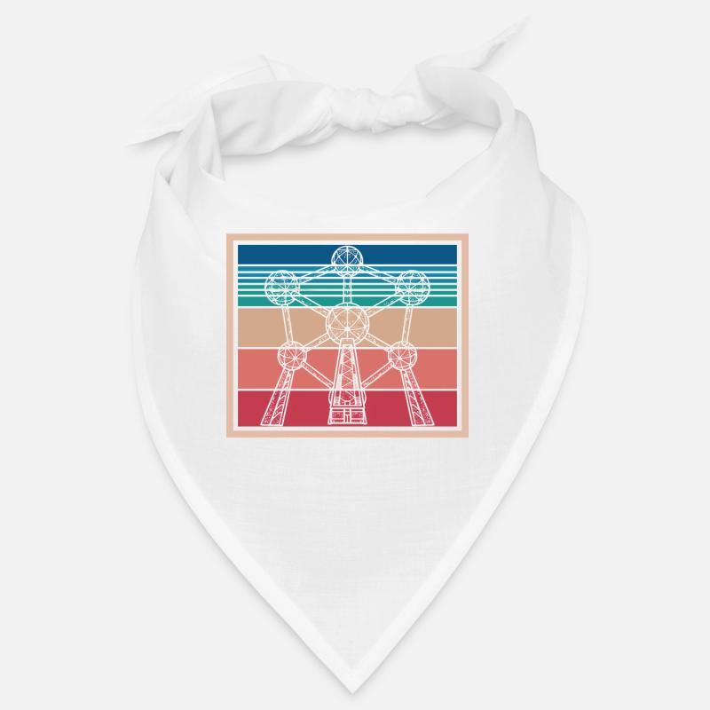 Atom Atomium Atomkern Physiker Wissenschaft Physik Bandana
