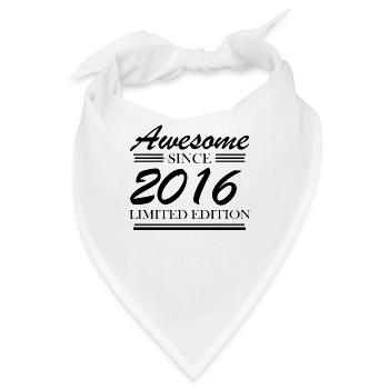 2016 - Jahrgang 2016 - Bandana - Weiß - Vorne