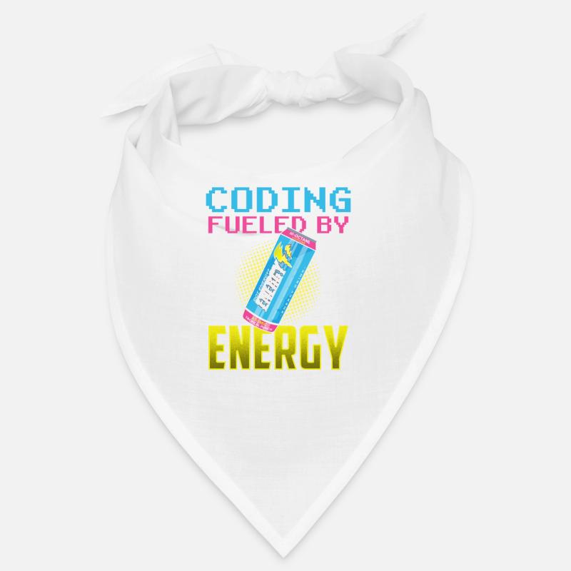 Programming with Energydrinks Coder Coding Code Bandana
