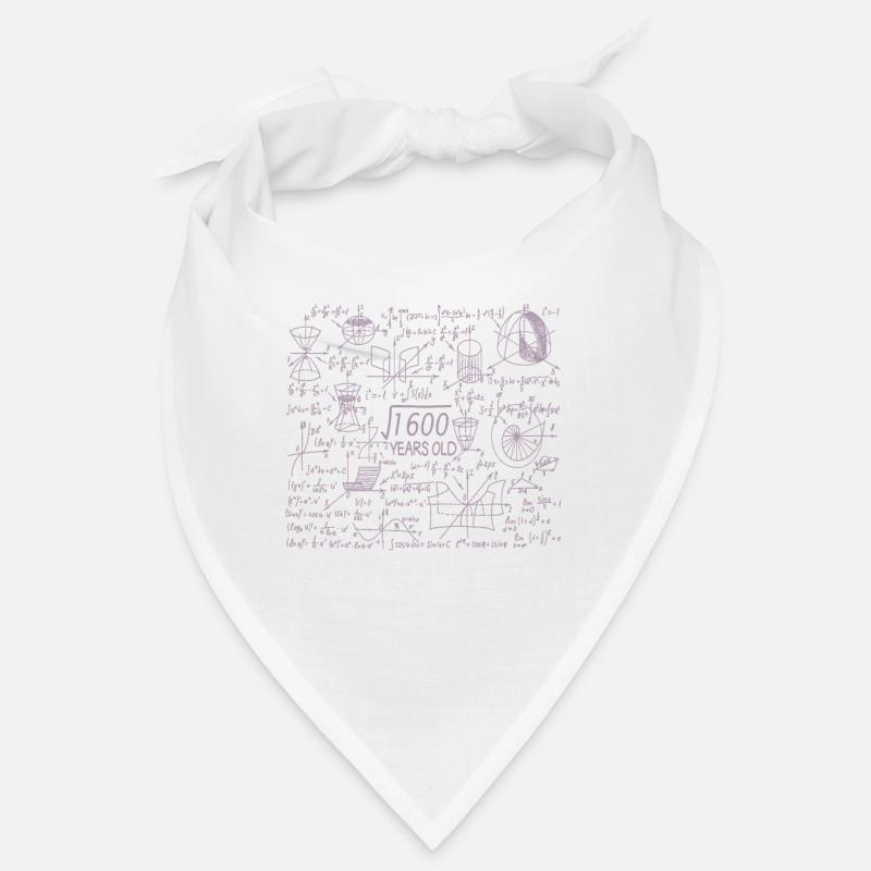 40th birthday for math teachers and math nerds Bandana