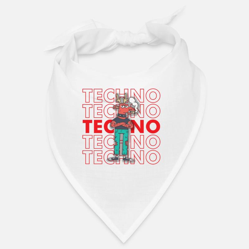 Punk Rock Techno Merry Christmas Punks Grumpy Bandana