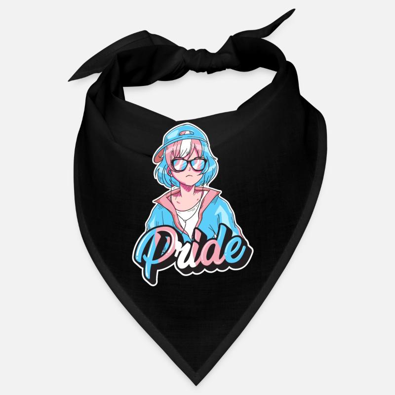 Transgender Stolz Japanisch Cool Anime Mädchen Tra Bandana