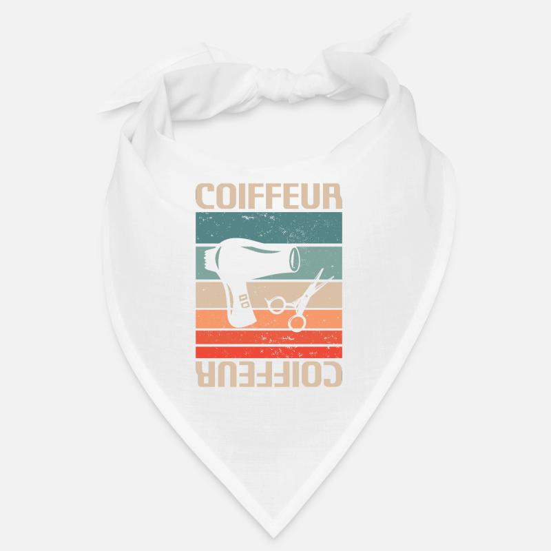 Vintage Retro Coiffeur Coiffure Bandana
