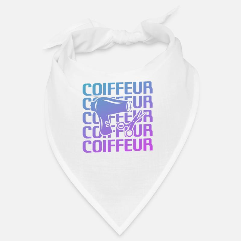 Retro Coiffeur Coiffure Bandana