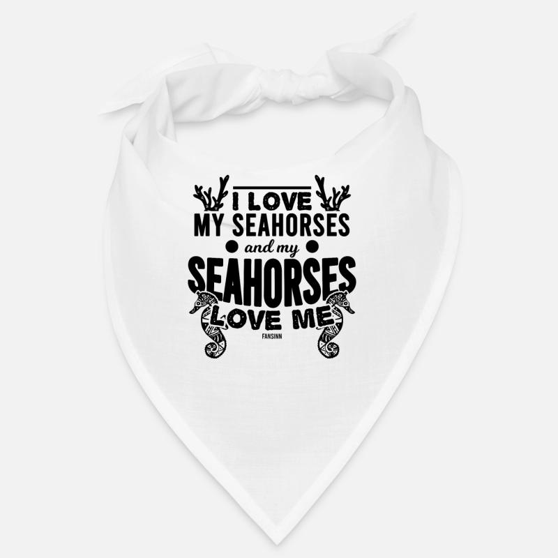 J’adore les hippocampes Bandana