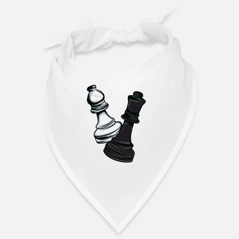Schach Läufer Dame Bandana