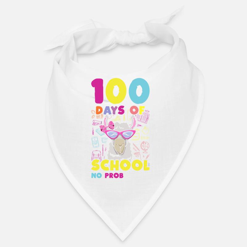 Élève 100e jour lama 100 jours d’école Bandana