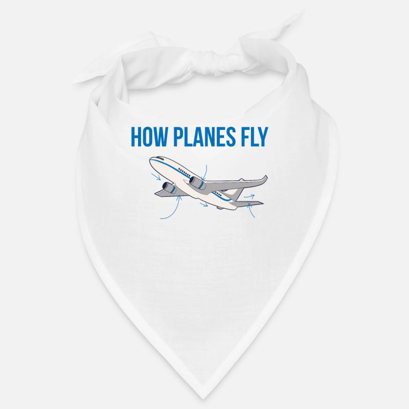 How Planes Fly Pilot Geschenk Bandana