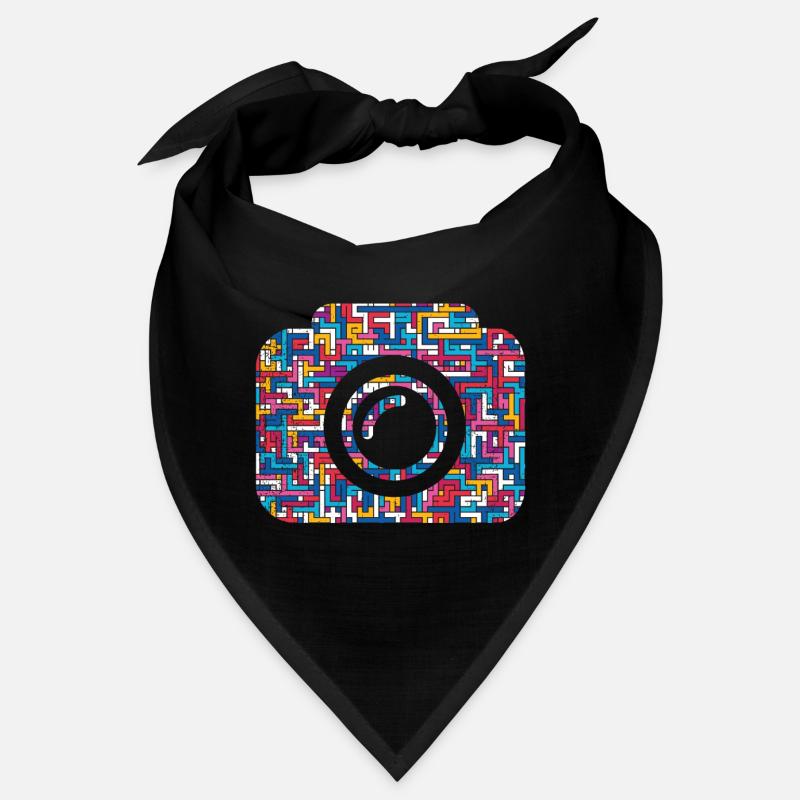 Objectif de caméra photo Bandana