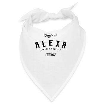 Alexa Limited Edition - Bandana - Weiß - Vorne