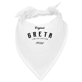 Greta Limited Edition - Bandana - Weiß - Vorne