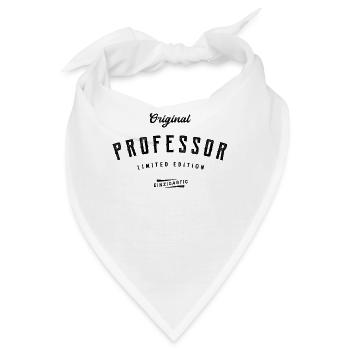 Professor Limited Edition Uni Lustig Professoren - Bandana - Weiß - Vorne
