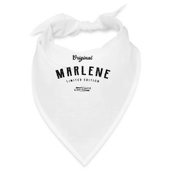 Marlene Limited Edition - Bandana - Weiß - Vorne