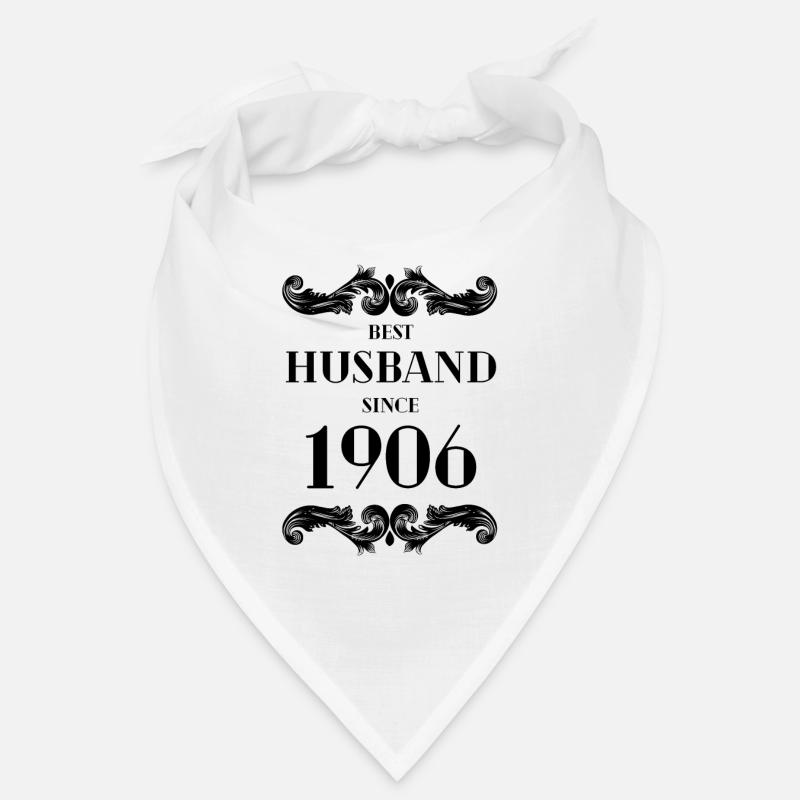 Bester Ehemann seit 1906 Hochzeitstag Bandana