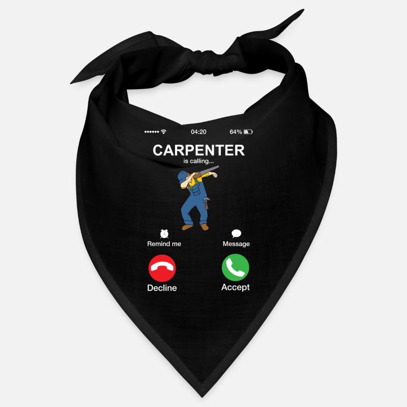 Carpenter appelle Dabber Dab drôle de menuisier Bandana