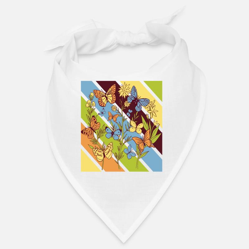 Cute Butterfly Flower Butterflies Dear Bandana