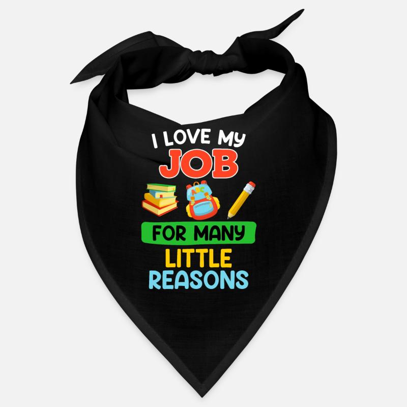 Kindergarten I love my job as an educator Bandana