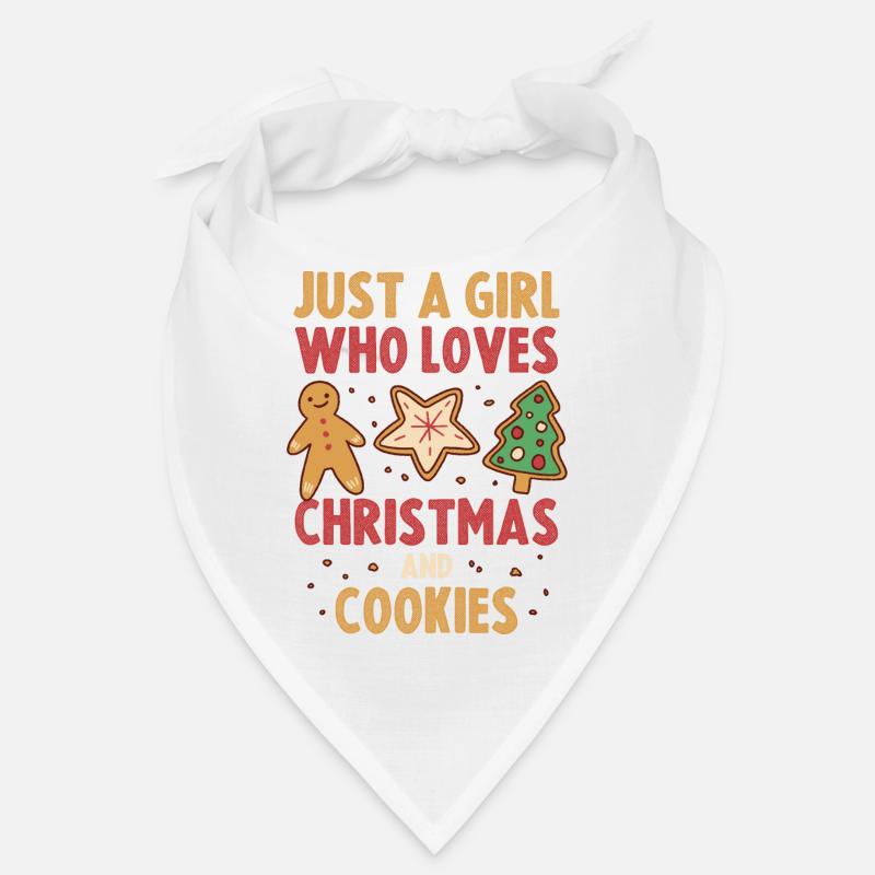Noël et biscuits Biscuits Cadeau Bandana