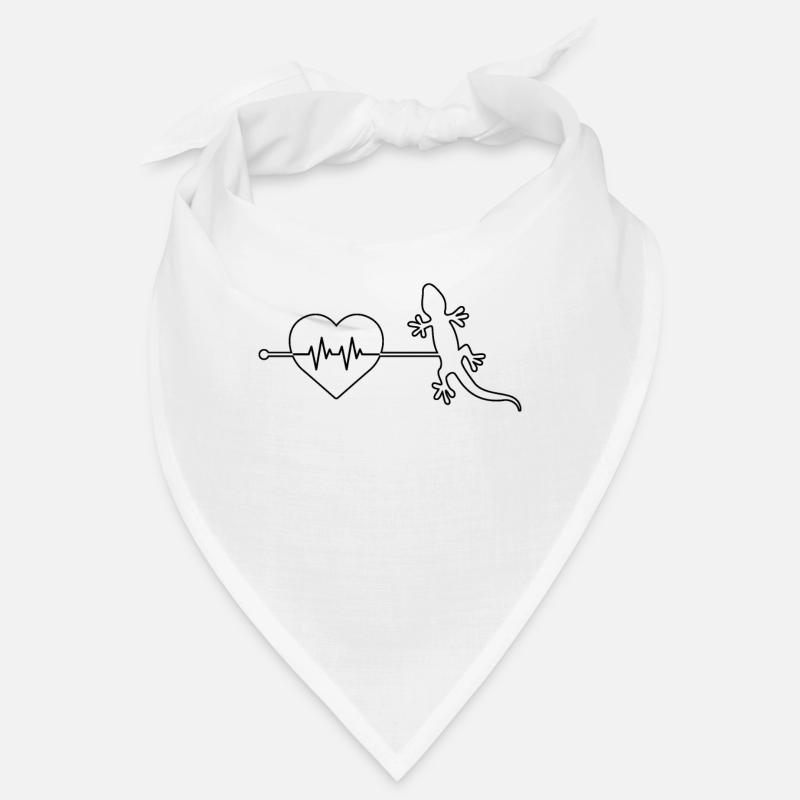 Lizard heartbeat Bandana