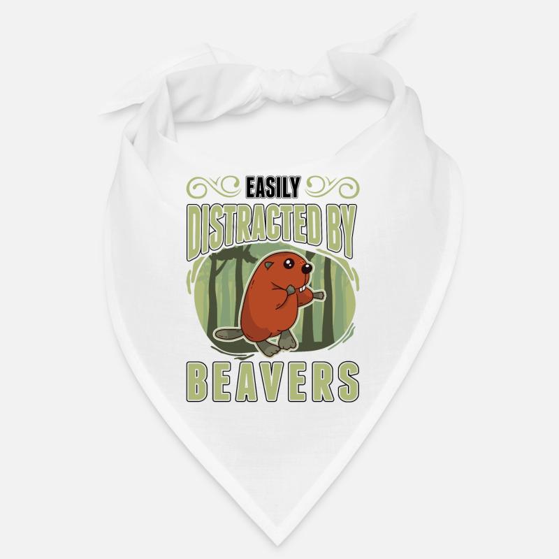 Facilement distrait par Beavers Biber Bandana