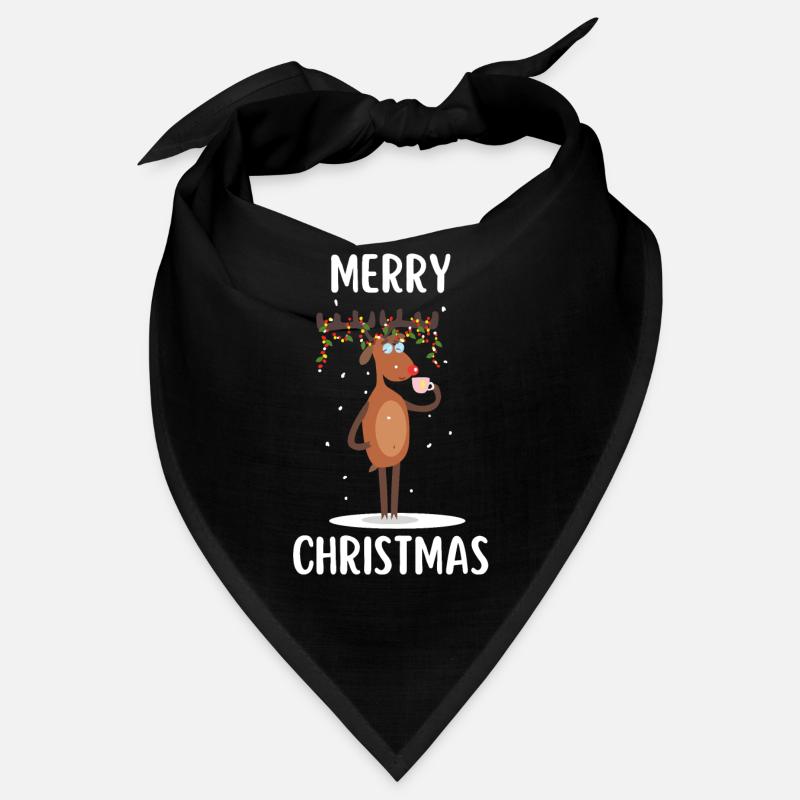 Joyeux Noël Drôle de Chemise de Noël Bandana