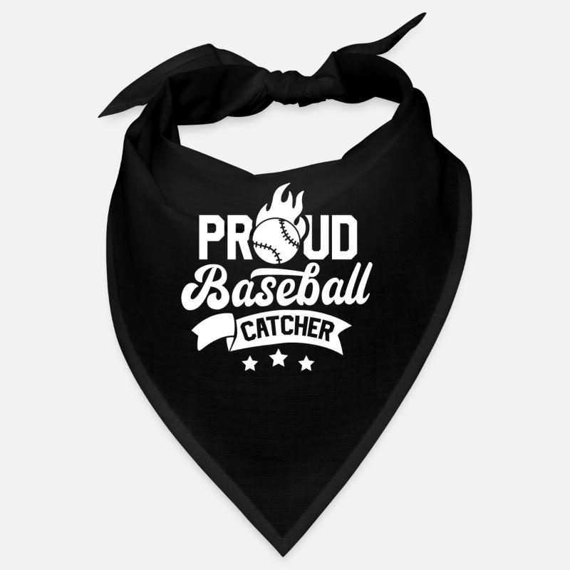 Stolzer Baseball-Fänger Baseball Catcher Spieler Bandana