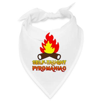 Self-Taught Pyromaniac 7 - Bandana - Weiß - Vorne