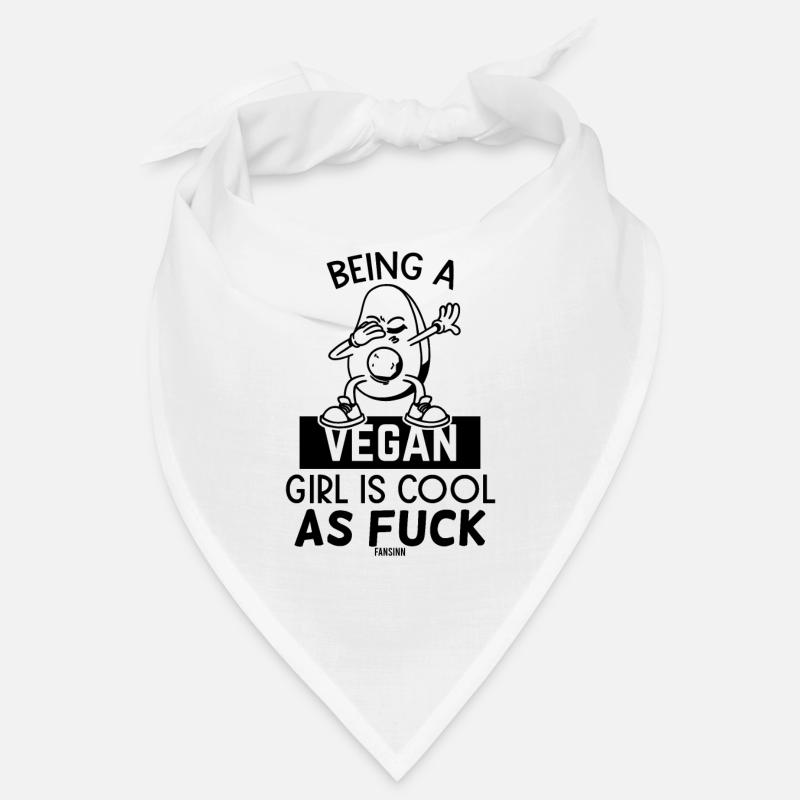Vegan Spruch Fuck Avocado Bandana
