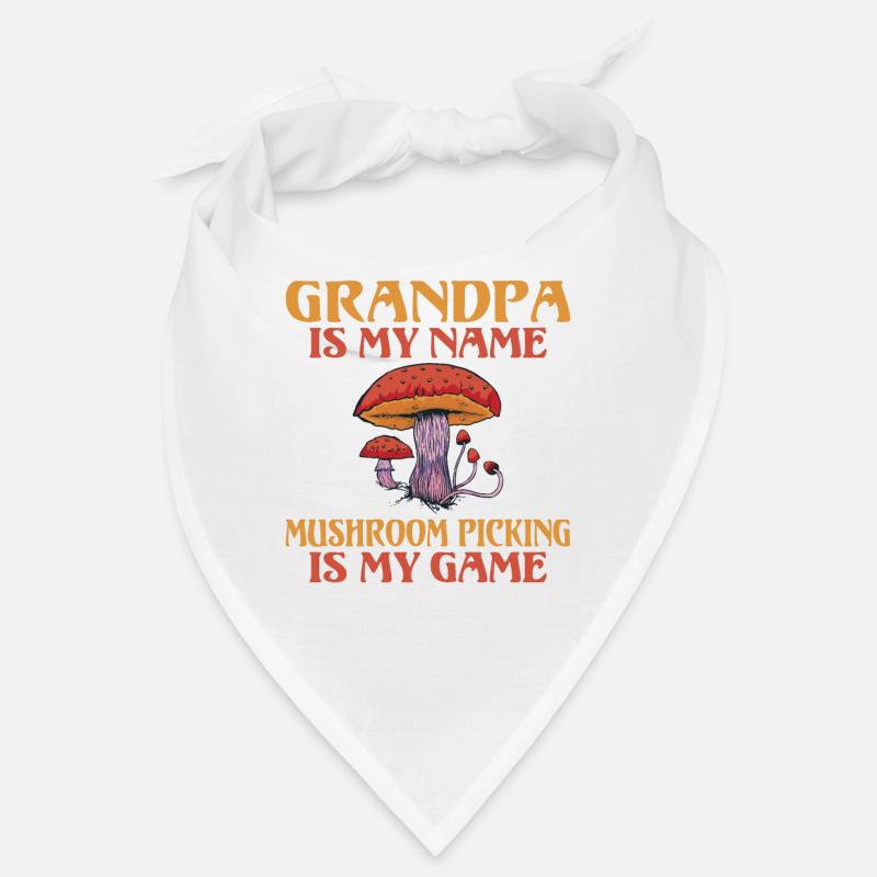 Fungi Hunter Mushroom Hunter Gifts Bandana