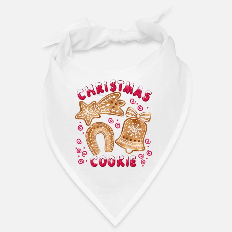 Weihnachtsplätzchen Spruch, Weihnachten, Lebkuchen Bandana