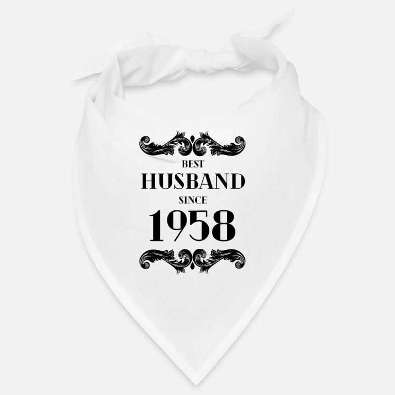 Bester Ehemann seit 1958 Hochzeitstag Bandana